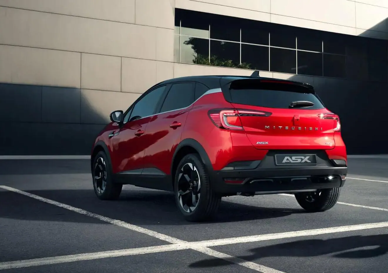 Mitsubishi ASX, stražnji pogled