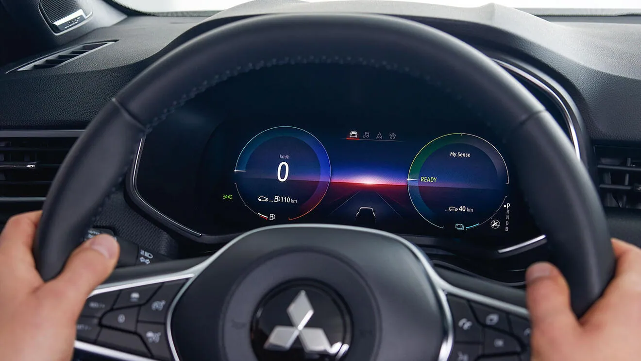 Mitsubishi Colt, digitalna instrument ploča