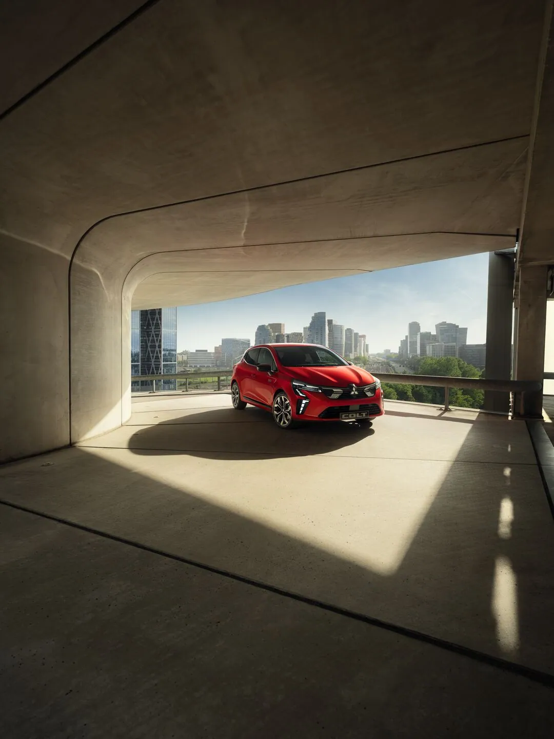 Mitsubishi Colt u gradu