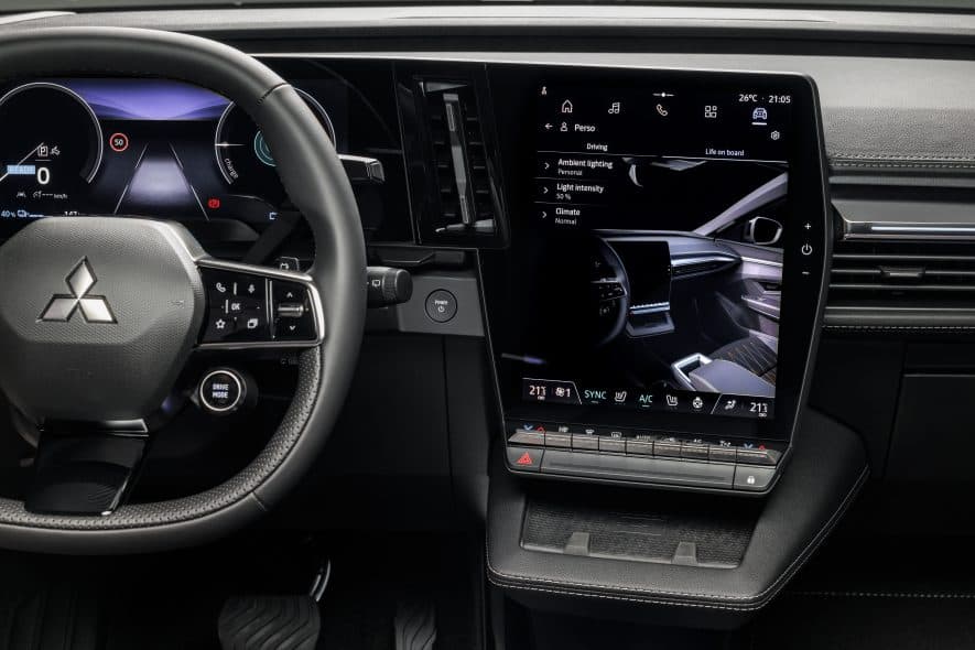 Eclipse Cross, infotainment