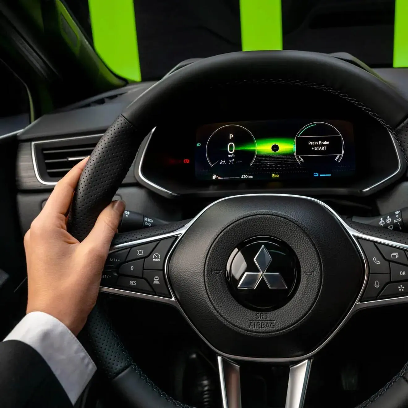 Mitsubishi ASX, digitalni zaslon vozača