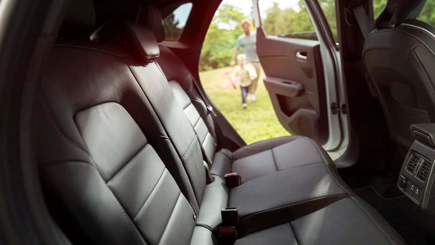 Mitsubishi Grandis, stražnja sjedala